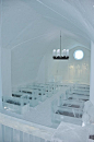 Church at the Ice Hotel.    ":O)... would like to stay at one...in Japan, Sweden, and Canada.