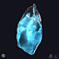 Blue Aqua Aura Quartz