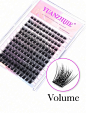 1box 12 Rows C D Curl Single Dense Row Planting Individual Eyelashes | SHEIN USA