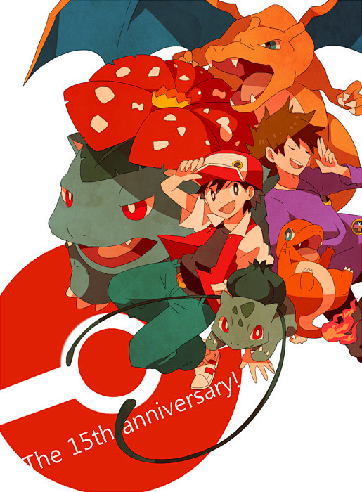 宠物小精灵口袋妖怪神奇宝贝绿赤小赤red小茂green妙蛙