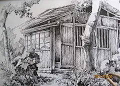【手绘】宫崎骏动画电影场景速写化，定期更新，求指点【临摹吧】_百度贴吧