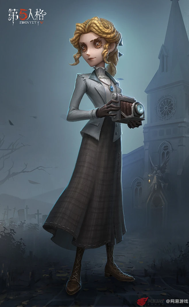 第五人格立绘-记者-Alice Deross-花瓣网
