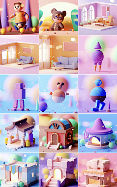 素材搬运工大胡子采集到C4D
