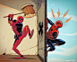 Deadpool vs. Spider-Man