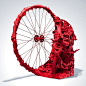 SRAM自行车零件变身惊人雕塑艺术品