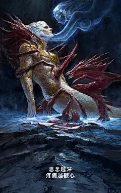 我搅动脑汁的每张画 背后都有一个深层含义 - 小红书