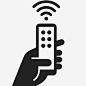 遥控器pc控制摄影图标_88ICON https://88icon.com 遥控器 pc控制 摄影 便携式 电源 无线电信号 设置 立体声系统 电视 用户