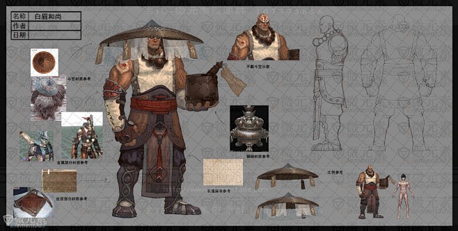 全网首发！某套魔幻大作！角色原画 896...