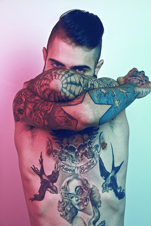 Tattoo & man 