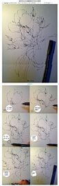 枣子子 的涂鸦王国作品《练笔花完全是瞎掰...