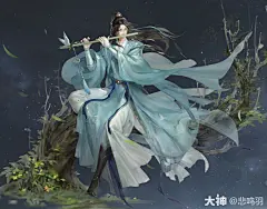 【代号鸢立绘修复分享】周瑜图片_中日韩二次元插图立绘图片素材-花瓣网
