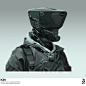 ArtStation - Cleaners Helmet concept art exploration., Nivanh Chanthara