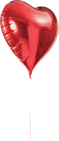 红色爱心气球_PS特效+场景+背景 _T2018910 #率叶插件，让花瓣网更好用#
