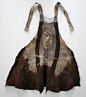 Valentyna Simpson. Apron. 2009. Felted wool. 43"  x 50"