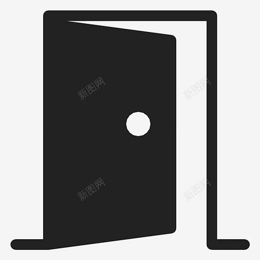 门开门房间图标 页面网页 平面电商 创意素材图片_开门图标图片素材-花瓣网