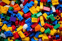 儿童益智乐高积木散件