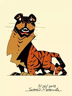 怪兽也可爱 日本插画师松浦 聖（Satoshi Matsuura）作品欣赏【298P】-欧美卡通-微元素 - Element3ds.com!