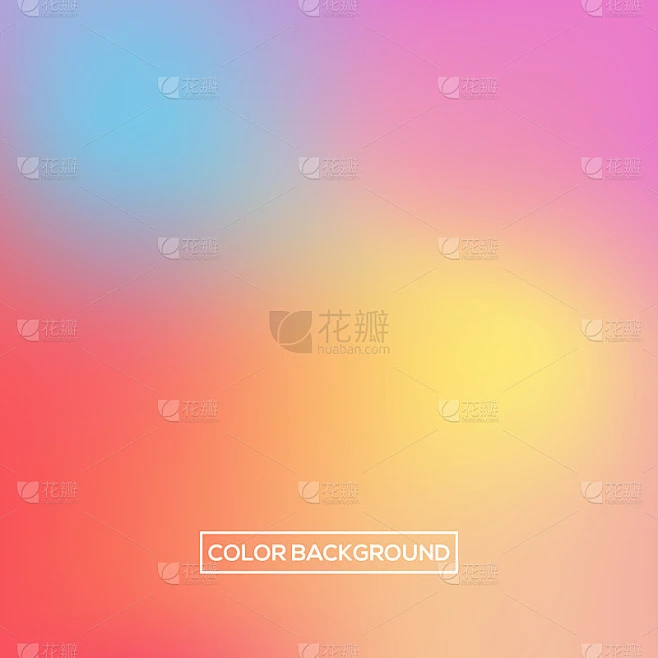 Colorful blurred gradient template abstract backgr图片_其他图片图片素材-花瓣网