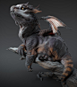 Lemur dragon, Maria Panfilova : More dragon species into the world