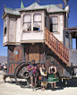 Gypsy Trailer, Gypsy Caravan, Gypsy Wagon, Tyni House, Tiny House Living, Gypsy Home, Steampunk House, Chicken House, House On Wheels