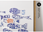 星川艺术家苏毅 北欧现代简约抽象玄关装饰画挂画餐厅壁画青花鱼-淘宝网