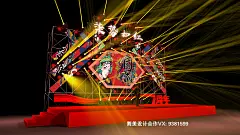 国潮舞美 国潮舞台 国潮舞美设计 国潮舞台设计 国潮舞美效果图 国潮舞台效果图 国潮舞台设计图 国潮舞美设计图 麦田舞美