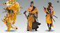  垫底之王 rays 春哥 剑侠世界 Painting Tiger Clan