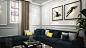Living room interior design : living room interior design  modern neoclassic 