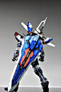 GUNDAM GUY: MG 1/100 Gundam Astray Blue Frame 2nd Revise - Customized Build