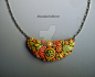 Autumn Garden Necklace by MandarinMoon