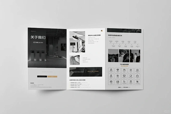 品牌手册设计｜品牌海报设计｜三折页 - ...