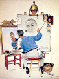 norman rockwell 的插画永远看不够(6)_绘画艺术_图片作品欣赏_三联