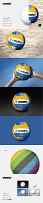 73013点击图片可下载沙滩排球体外观L图案LOGO印花VI贴图设计展示效果PSD样机素材模板 (1)