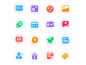 A set of icons design