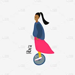 城市,人物插画,动作,可爱的,短语,商务,灵感,环境,现代,自行车