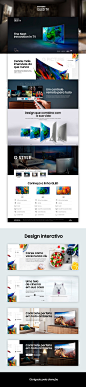 Samsung QLED TV - Landing Page Product