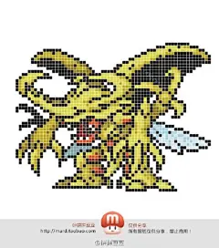 #拼拼豆豆# 数码宝贝第6弹！究级进化体&amp;合体！那时候超遗憾只看到最后也只有战斗暴龙兽和钢铁加鲁鲁成功究级进化，后面PSP大冒险中才出现~附上究级合体！此图纸很多都超过了一块模板，拼前需谨慎！！假期最后一天！赶紧拼拼拼！✪ε✪