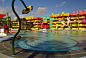 Hippy Dippy (1960's) Pool at Disney's Pop Century Resort, Walt Disney World, Florida, photo by Fab05, via Flickr: 