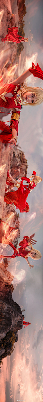 FF14 最终幻想14 正片 ff14 最终幻想14 莉瑟COS<br/>今天我生日，选择这套本命游戏亲老婆人设出cos来庆贺自己的生日！红色很是应新年和春节的景！所以也提前给大家拜年啦~！<br/>#逆粉福利#邀大家陪我一起庆祝生日并且同贺新春！【转发+关注抽一个光呆承包一年的月卡！可以折现，每个月88元， ​​​​...展开全文c