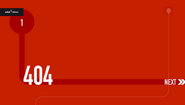44个国外创意404错误页面设计 - 设...