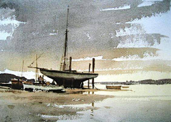 雪萍Hannah采集到Edward Seago水彩画家
