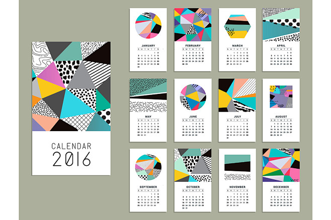 Calendars 2016 : *
