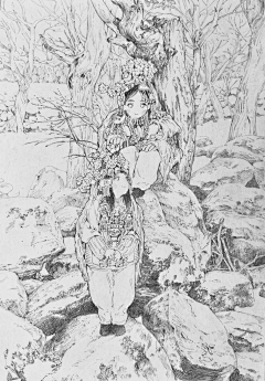 YuYu-丸-采集到线稿