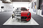 jaguar presents F-TYPE coupe cutaway at wallpaper* handmade : the new york exhibition by local architects snarkitecture features a uniquely crafted cut-away version of the two-seat jaguar F-TYPE coupe.