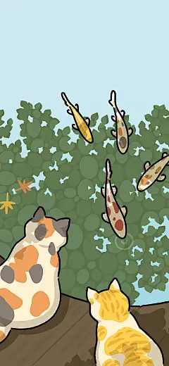 可爱 插画 手机壁纸 背景图