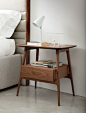 Bilot Nightstand, Transitional Bedroom Design at Cassoni.com: 