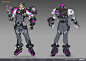 Octopus man, ALEN LI : character design  practice