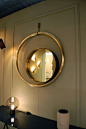 Solina Brass/polished mirror by CTO. Enquiries UBER-interiors.com: 