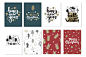 Hand Drawn Christmas gold set - Illustrations - 4