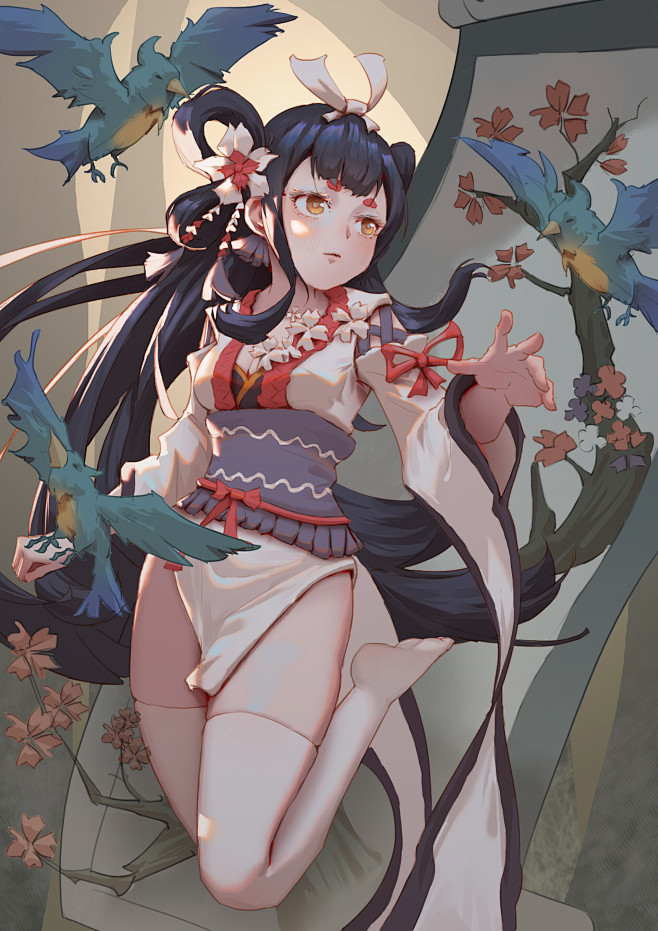 阴阳师花鸟卷污图图片